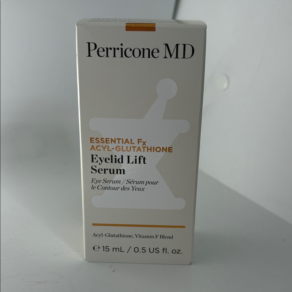 NIB Perricone MD Essential Fx Acyl-Glutathione Eyelid Lift Serum 15ml